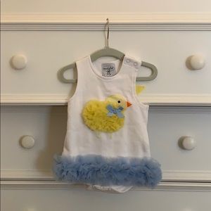 NWOT Mud Pie Chick Onesie